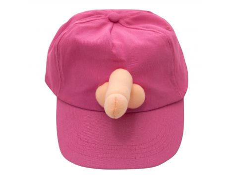 Czapka z penisem Kinky Pleasure różowa - 5