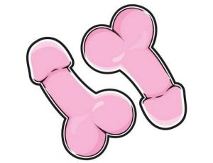 Party Popper Penis 1 pc