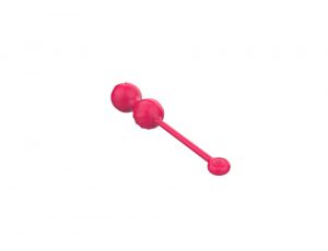 Kulki Kegla Lovesecret Premium z aplikacją różowe silikonowe USB 22 cm