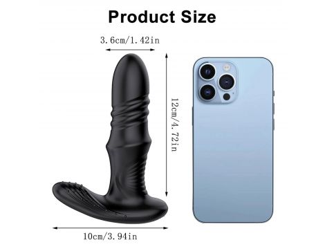 Masażer prostaty Lovesecret Premium sterowany aplikacją USB 12 cm - 6