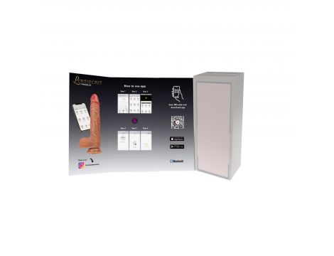 Wibrator realistyczny Lovesecret Premium z aplikacją 21.5 cm