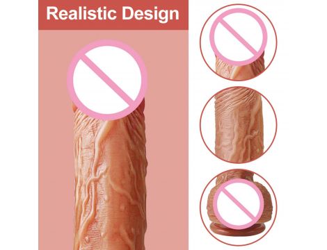 Wibrator realistyczny Lovesecret Premium z aplikacją 21.5 cm - 12