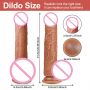 Wibrator realistyczny Lovesecret Premium z aplikacją 21.5 cm - 10