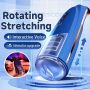 Masturbator męski Lovesecret Premium Pro 2 33 cm rotacyjny USB wodoodporny - 3
