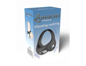 Wibrujący pierścień erekcyjny Lovesecret Premium silikonowy wodoodporny USB