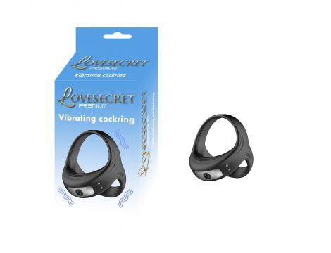 Wibrujący pierścień erekcyjny Lovesecret Premium silikonowy wodoodporny USB - 2