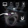 Wibrujący pierścień erekcyjny Lovesecret Premium silikonowy wodoodporny USB - 6