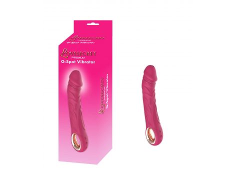 Wibrator Lovesecret Premium G Spot realistyczny różowy USB 22 cm - 5