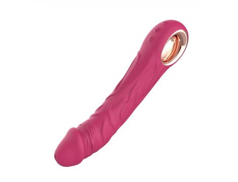Wibrator Lovesecret Premium G Spot realistyczny różowy USB 22 cm - 4
