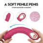 Wibrator Lovesecret Premium G Spot realistyczny różowy USB 22 cm - 2