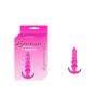 Korek analny Lovesecret T Plug 04 różowy 12 cm - 3