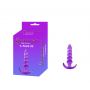 Korek analny TPE Lovesecret T Plug 05 fioletowy 12 cm - 6