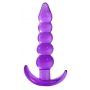 Korek analny TPE Lovesecret T Plug 05 fioletowy 12 cm - 5