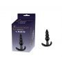 Korek analny Lovesecret T Plug 06 czarny 9 cm - 4