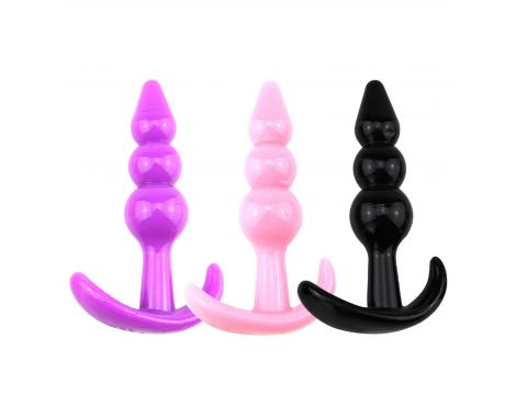 Korek analny Lovesecret T Plug 07 różowy 9 cm - 3
