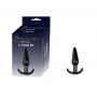 Korek analny Lovesecret T Plug 09 czarny 12 cm TPE - 3
