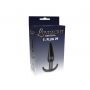 Korek analny Lovesecret T Plug 09 czarny 12 cm TPE - 2