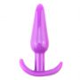 Korek analny elastyczny TPE Lovesecret Sensual fioletowy 12,3 cm - 3
