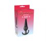 Korek analny Lovesecret Sensual T Plug 12 czarny 12,6 cm - 3