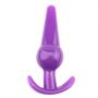 Korek analny elastyczny TPE Lovesecret Sensual fioletowy 12,6 cm - 4