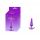 Korek analny elastyczny TPE Lovesecret Sensual fioletowy 12,6 cm