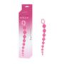 Koraliki analne silikonowe Lovesecret różowe 30 cm - 2