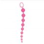 Koraliki analne silikonowe Lovesecret różowe 30 cm - 4