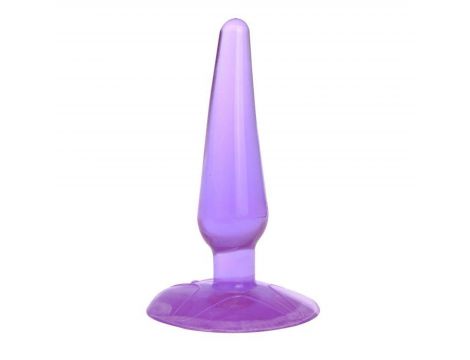 Korek analny Lovesecret z przyssawką fioletowy 11 cm - 3
