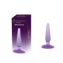 Korek analny Lovesecret z przyssawką fioletowy 11 cm - 2