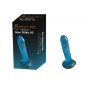 Realistyczne mini dildo Lovesecret niebieskie 14 cm z przyssawką - 3