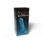 Realistyczne mini dildo Lovesecret niebieskie 14 cm z przyssawką - 2