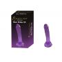 Realistyczne mini dildo Lovesecret fioletowe 14 cm z przyssawką - 3