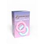 Pierścienie erekcyjne Lovesecret dwupak różowy niebieski 3,5 cm - 5