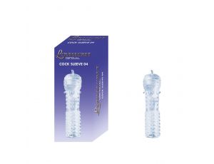 Rękaw na penisa przezroczysty z wypustkami Lovesecret 12,5 cm
