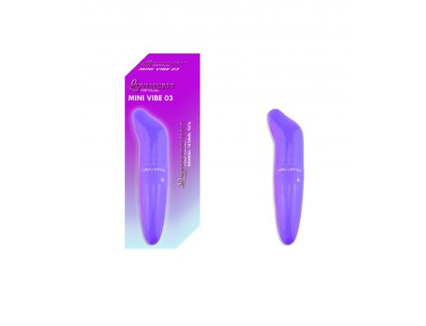 Mini Wibrator Punktu G Lovesecret Fioletowy na Baterie AAA - 2