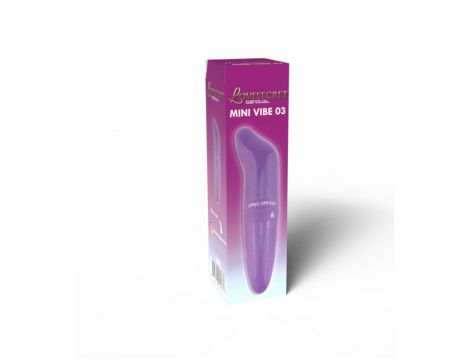 Mini Wibrator Punktu G Lovesecret Fioletowy na Baterie AAA