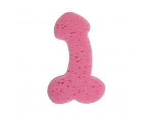 Zabawka - Bath Sponge Penis - 19cm Pink