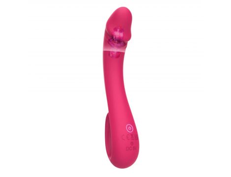 Wibrator punktu G Vibey elastyczny różowy USB 19 cm - 5