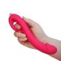 Wibrator punktu G Vibey elastyczny różowy USB 19 cm - 10