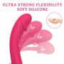 Wibrator punktu G Vibey elastyczny różowy USB 19 cm - 5