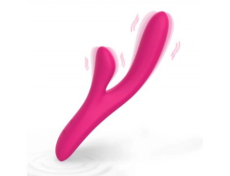 Wibrator króliczek Vibey Model Y Power Escorts różowy USB 23 5 cm