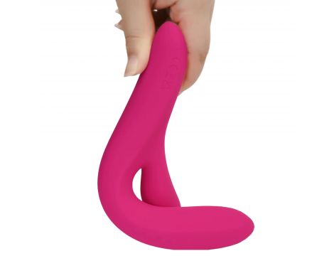 Wibrator króliczek Vibey Model Y Power Escorts różowy USB 23 5 cm - 6