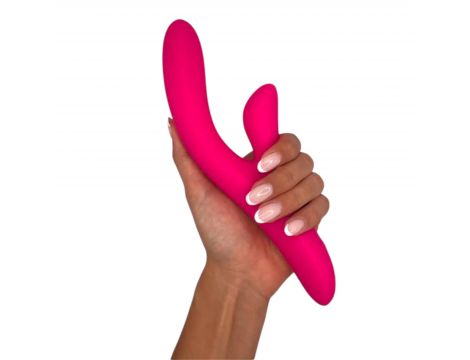 Wibrator króliczek Vibey Model Y Power Escorts różowy USB 23 5 cm - 9