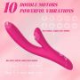 Wibrator króliczek Vibey Model Y Power Escorts różowy USB 23 5 cm - 4