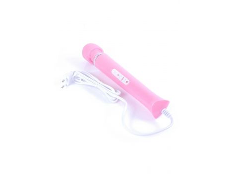 Stymulator-Magic Massager Wand Cable 110-240V Pink 10 Function - 3