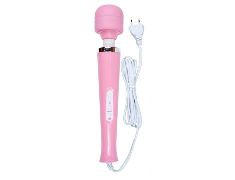 Stymulator-Magic Massager Wand Cable 110-240V Pink 10 Function - 11