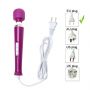 Stymulator-Magic Massager Wand Cable 110-240V Pink 10 Function - 7