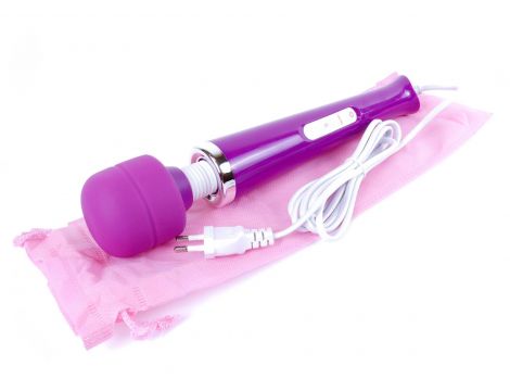 Stymulator-Magic Massager Wand Cable 110-240V Purple 10 Function - 8