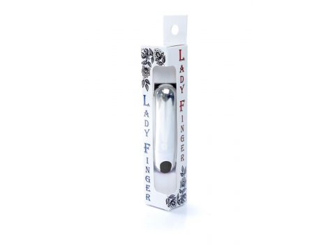 Wibrator-Strong Bullet Vibrator Silver/Black USB 10 Function - 8