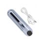 Wibrator-Strong Bullet Vibrator Silver/Black USB 10 Function - 7